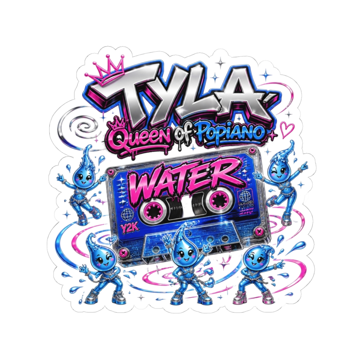 Tyla "Water" Sticker