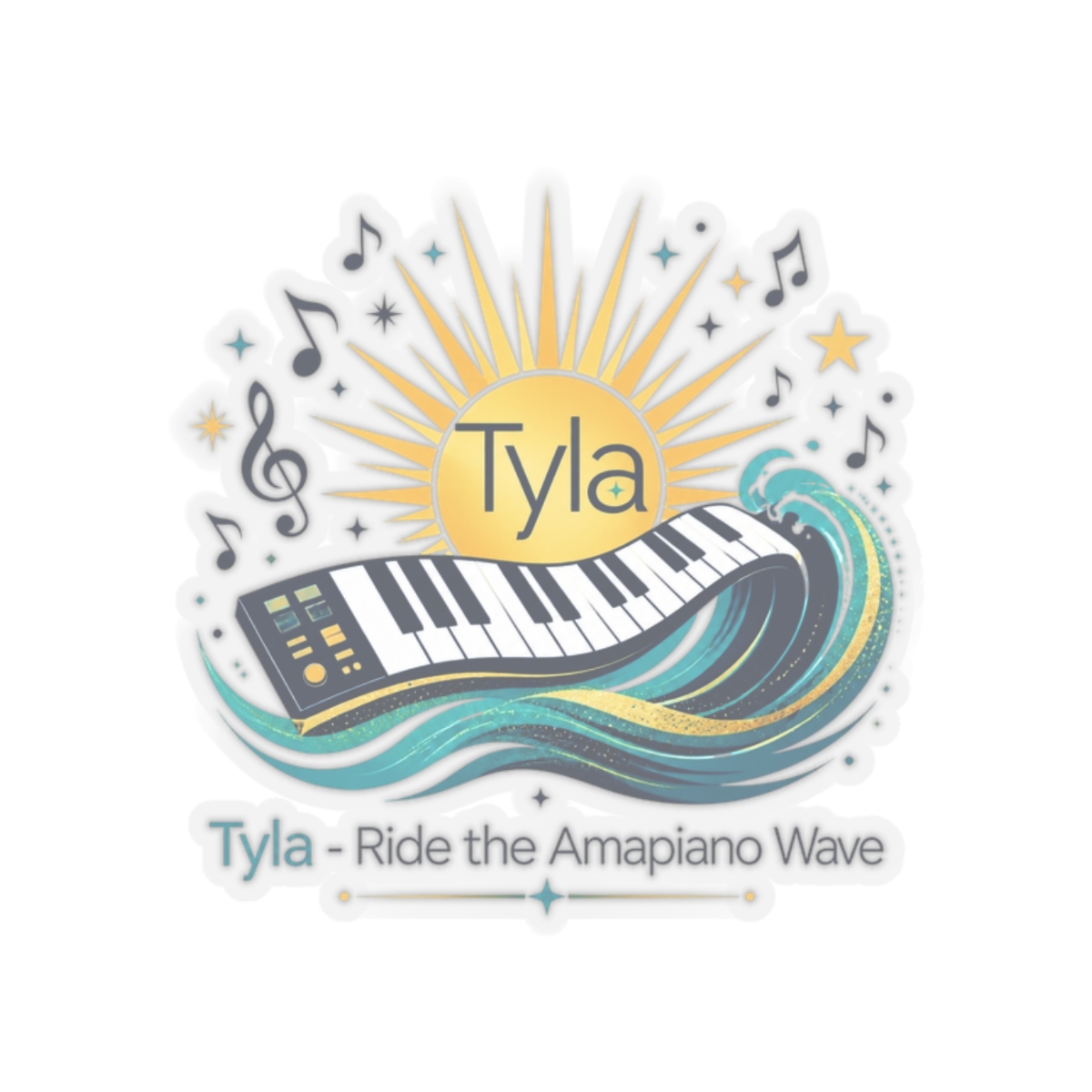 Tyla "Tyla - Ride the Amapiano Wave" Sticker