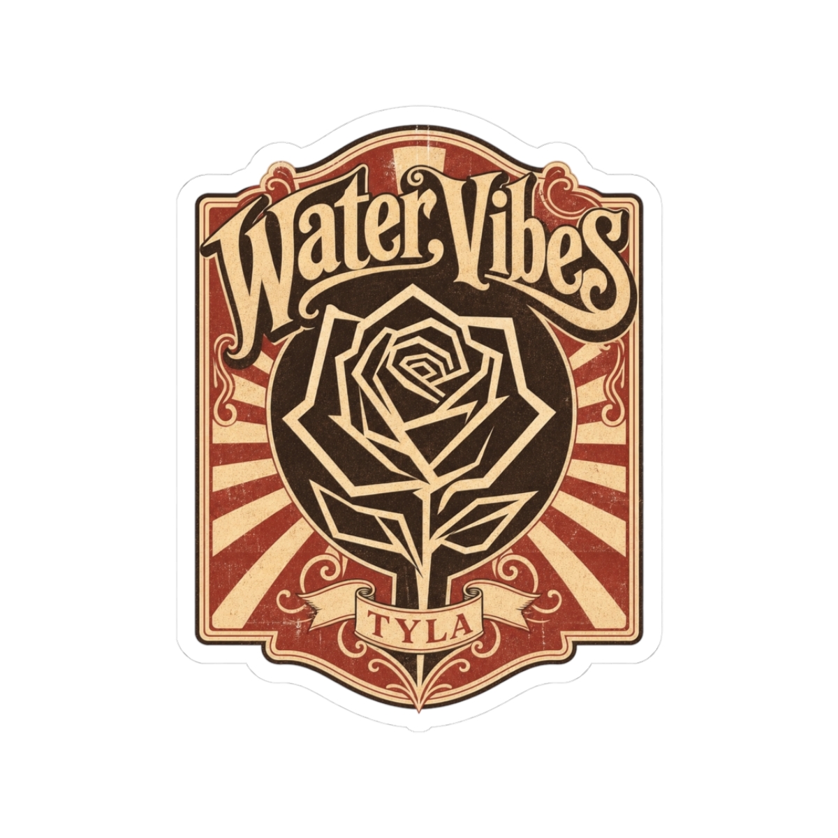 Tyla "Water Vibes" Sticker - alternate angle 1, merchandise