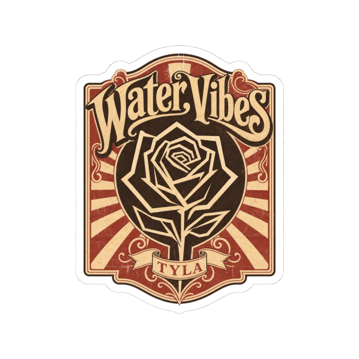 Tyla "Water Vibes" Sticker - alternate angle 3, merchandise