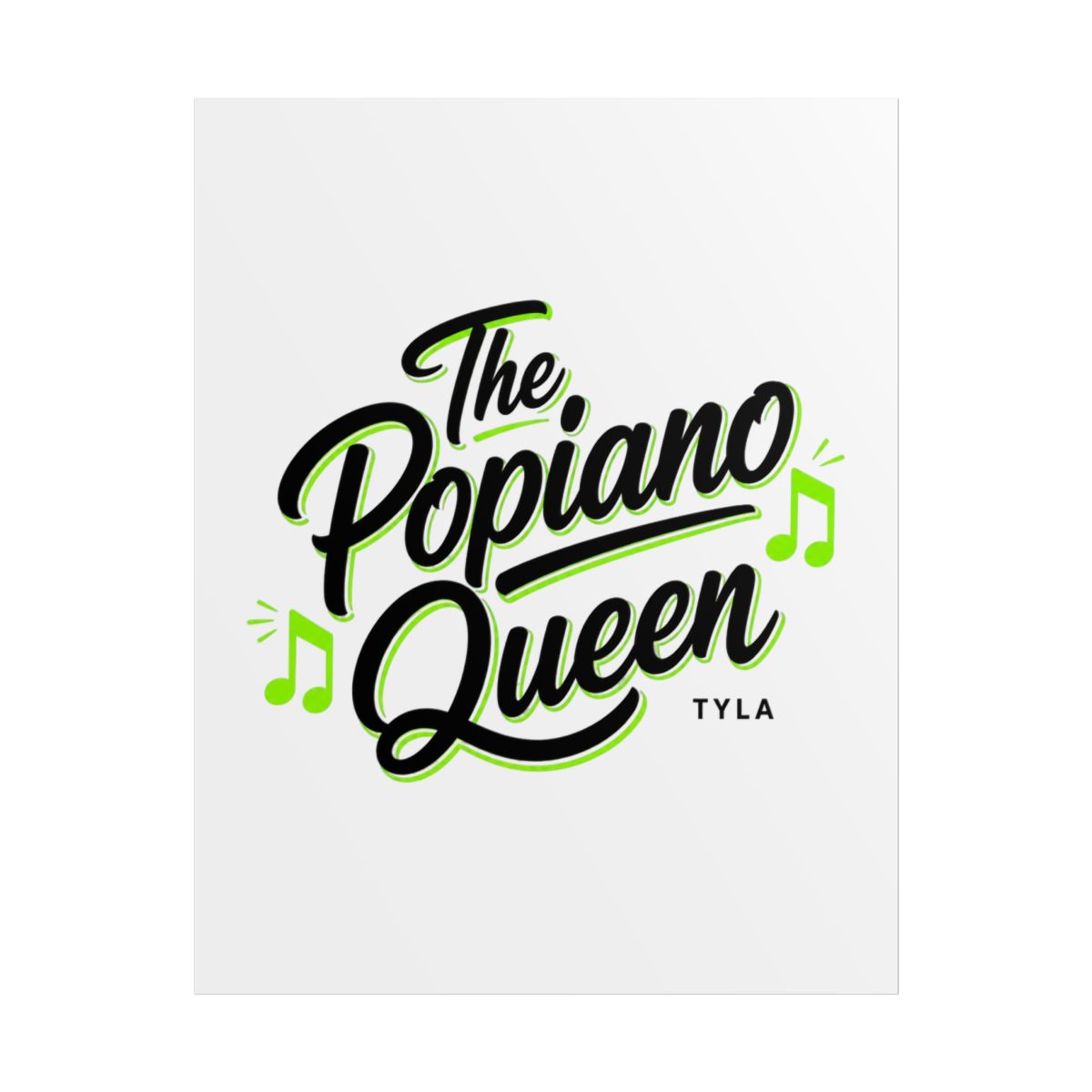 Tyla "The Popiano Queen" Poster - alternate angle 1, merchandise
