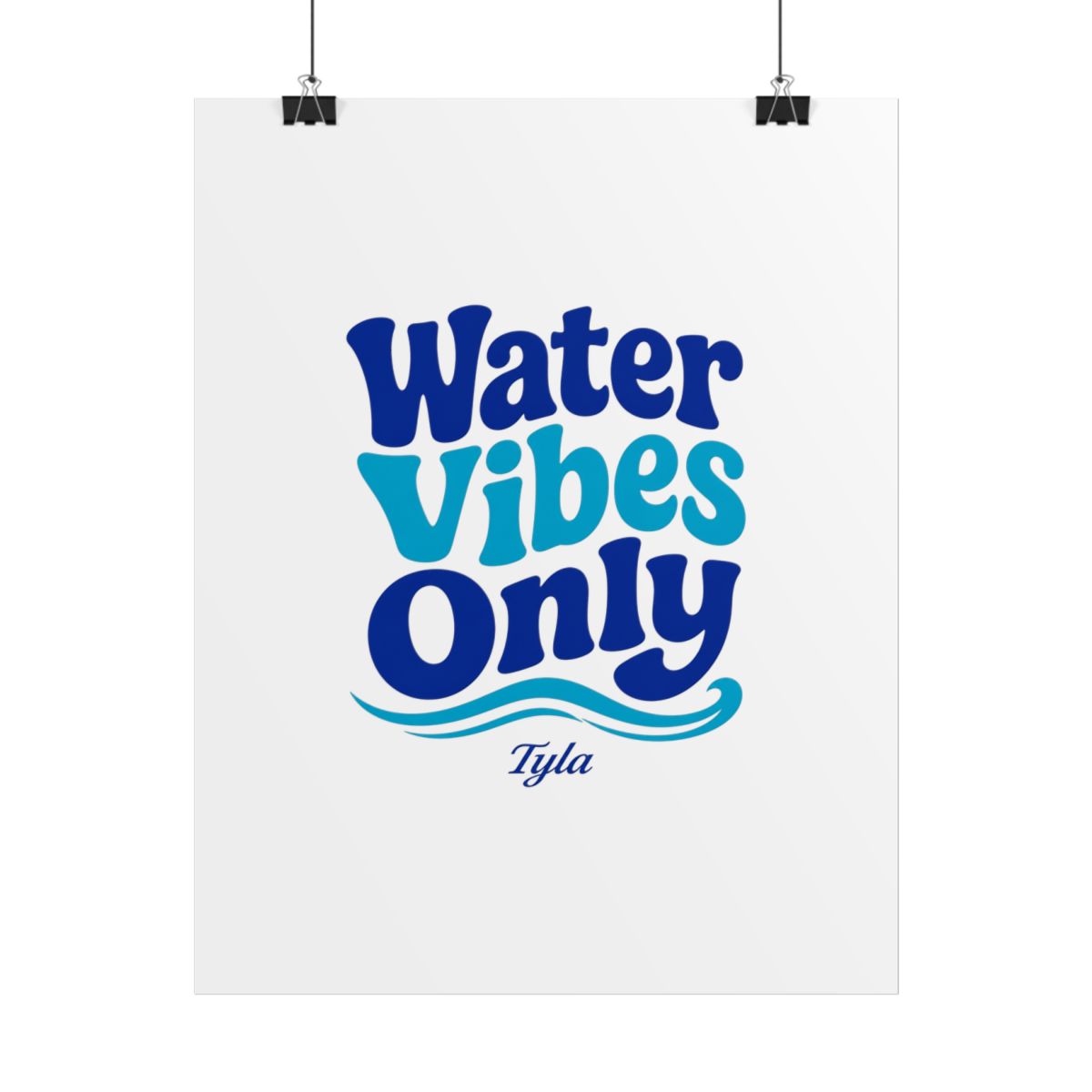 Tyla "Water Vibes Only" Poster