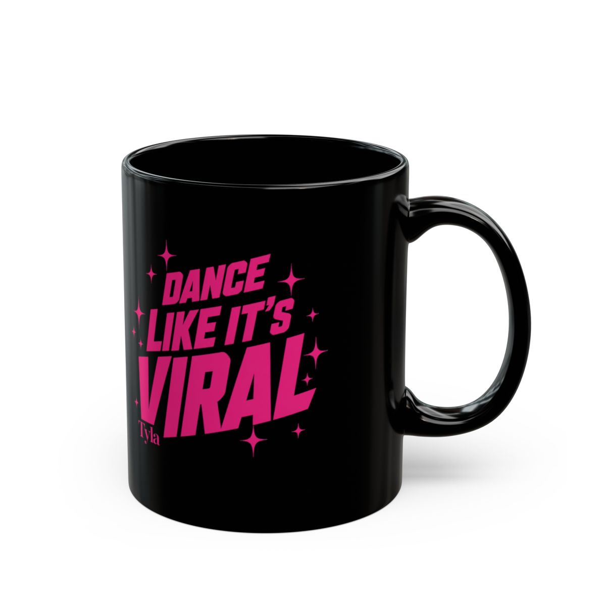 Tyla "Dance Like It" Black Mug