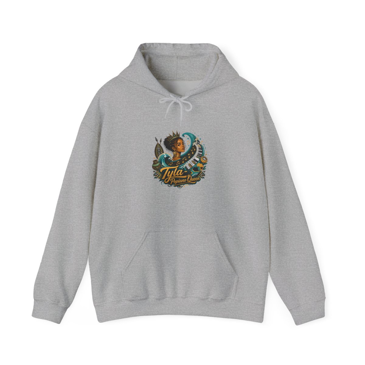 Tyla "Tyla - Popiano Queen" Hoodie - alternate angle 2, merchandise