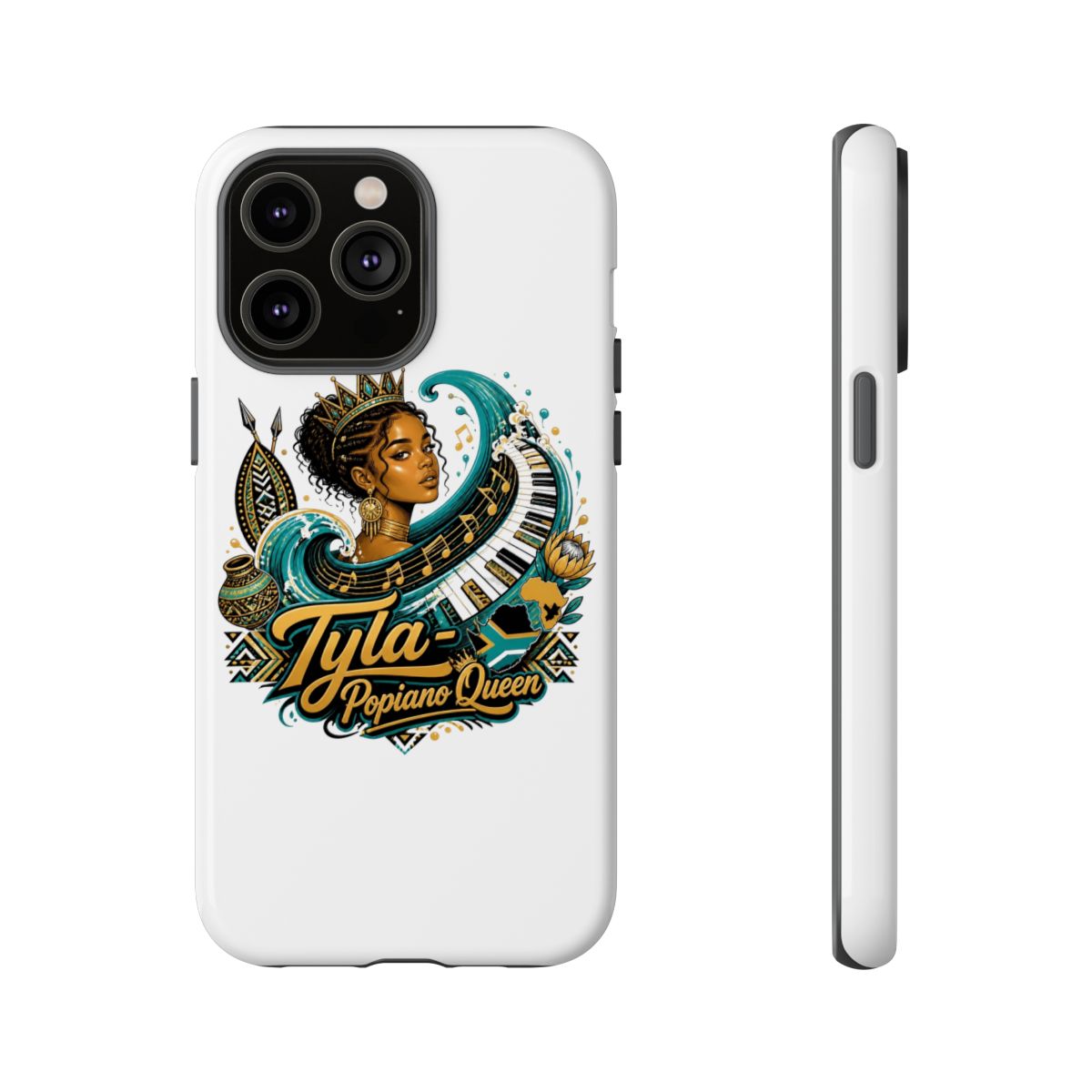 Tyla "Tyla - Popiano Queen" Phone Case - alternate angle 5, merchandise