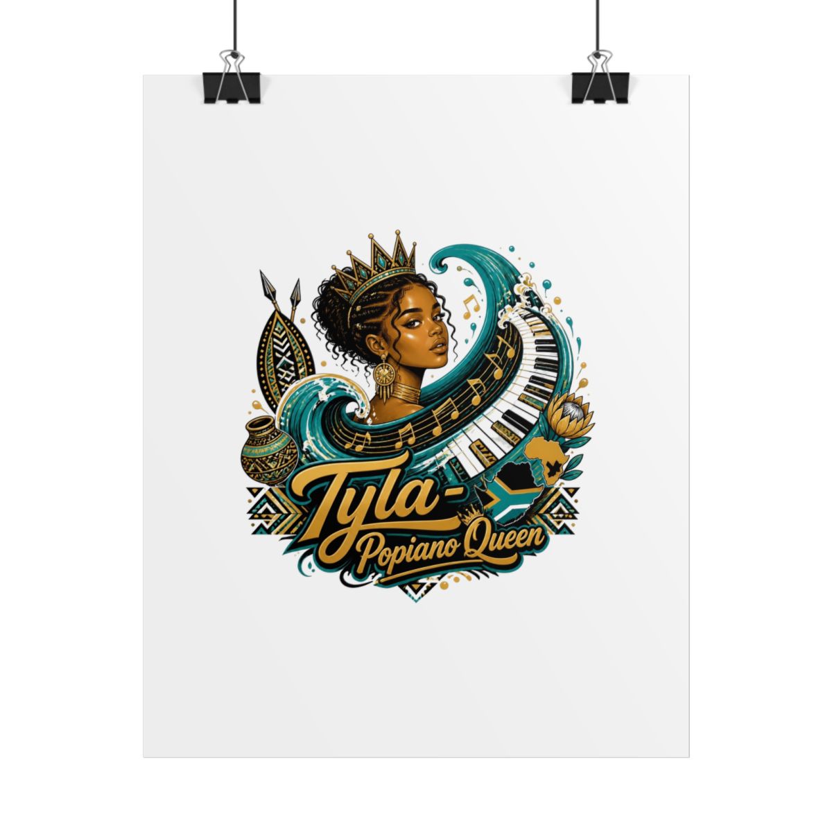 Tyla "Tyla - Popiano Queen" Poster