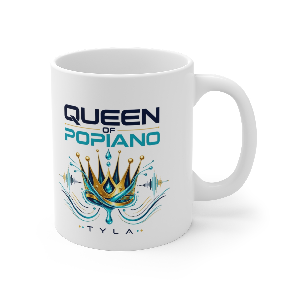 Tyla "Water" White Mug