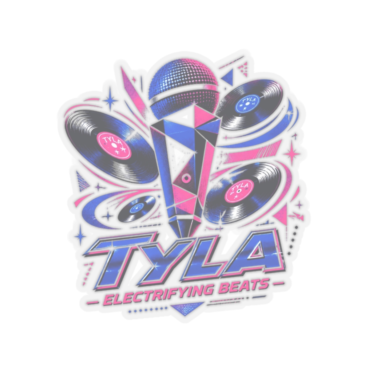 Tyla "Tyla - Electrifying Beats" Sticker