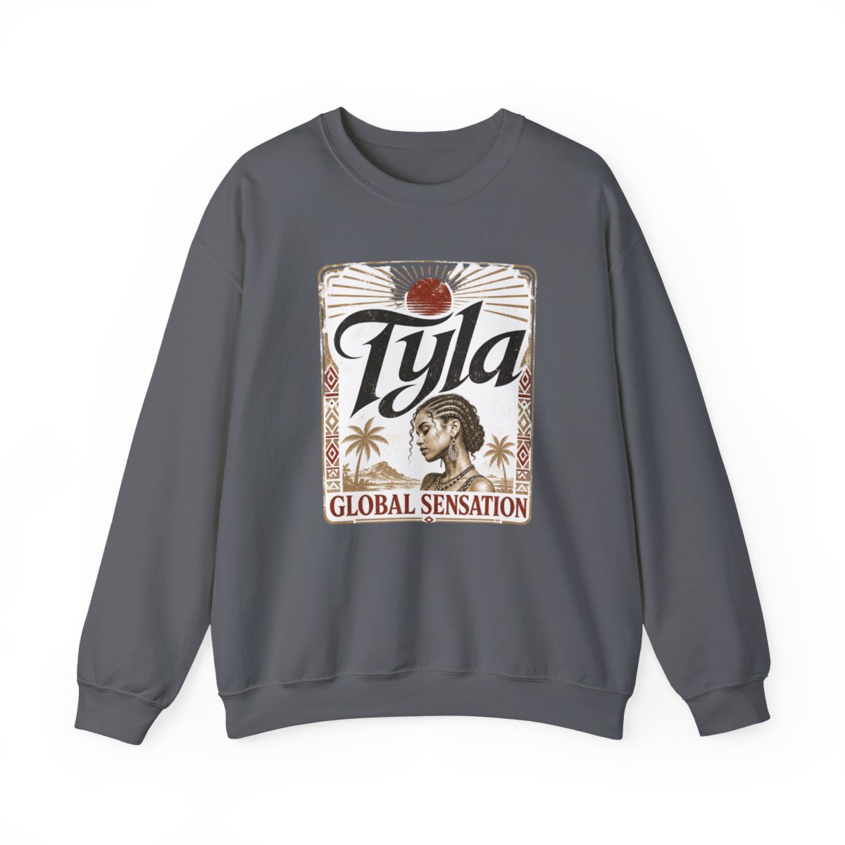 Tyla "Global Sensation" Crewneck - alternate angle 3, merchandise