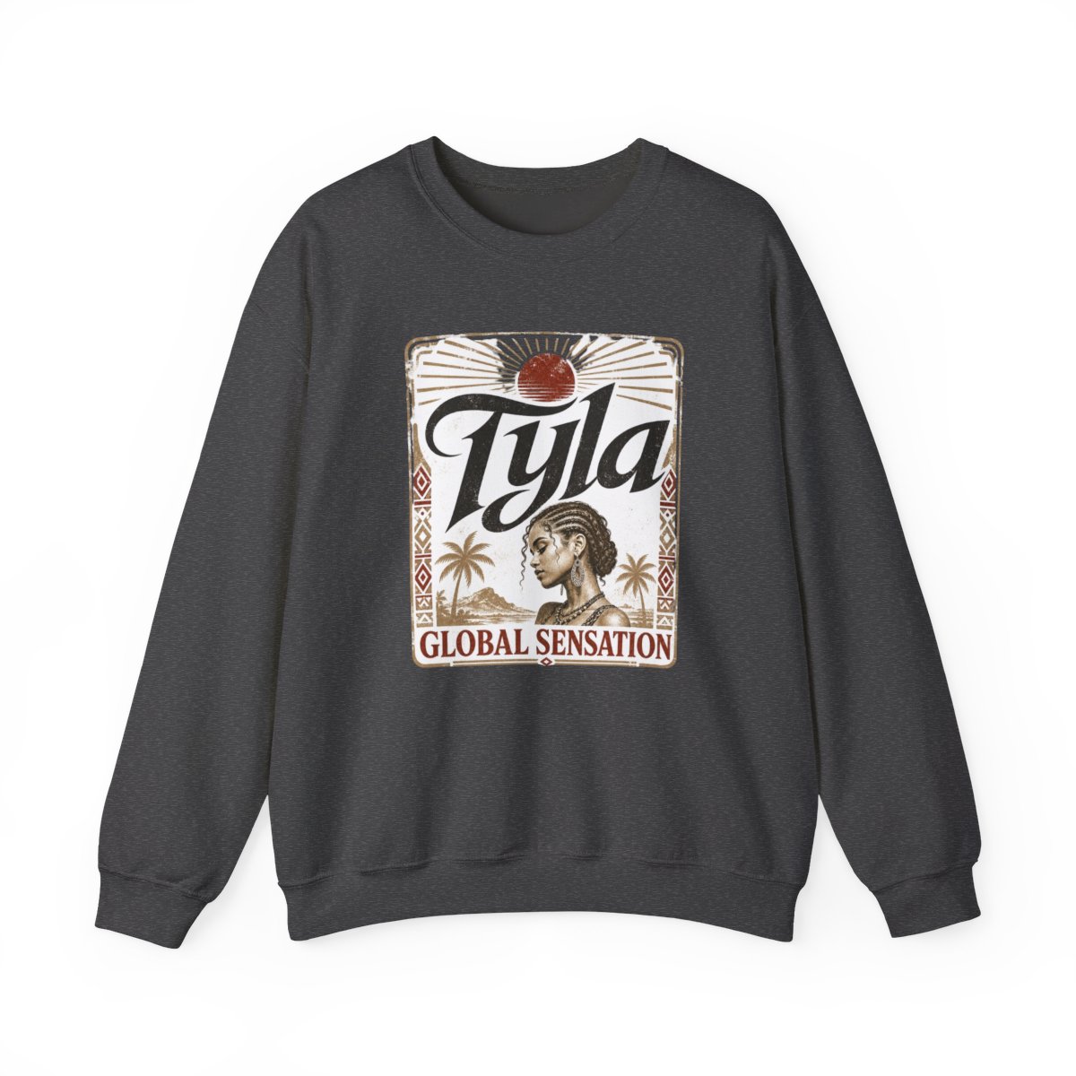 Tyla "Global Sensation" Crewneck - alternate angle 2, merchandise