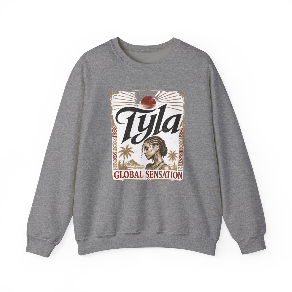 Tyla "Global Sensation" Crewneck - Tyla official Sweatshirts merch