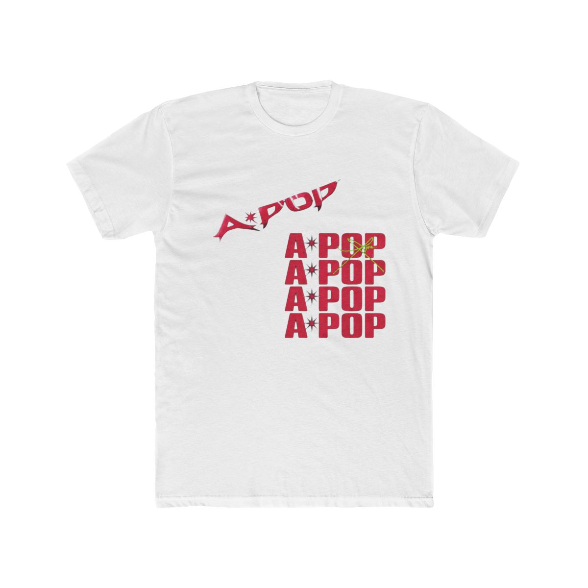 Signed A*POP NEON PINK Alt Cover Vinyl Tyla T-Shirt - Official t-shirts merchandise