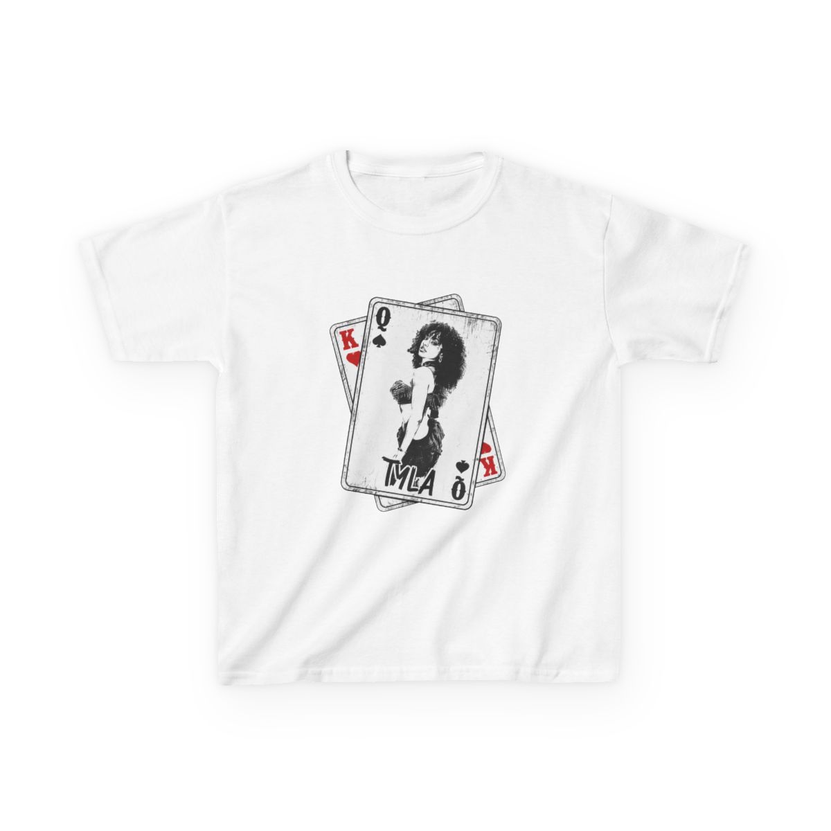 Retro Tyla Rapper Card Style Kids T-Shirt