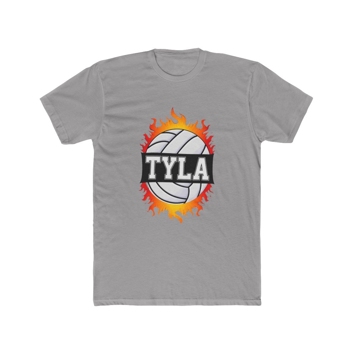 Tyla Name Volleyball Player Girls Ball and Net Spo T Shirt
